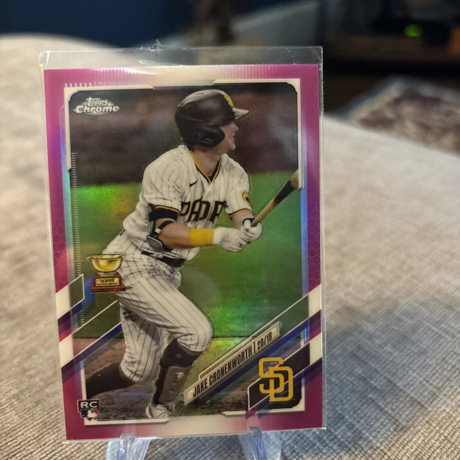 2021 Topps Chrome - Jake Cronenworth #49 Magenta Refractor /399 (RC)