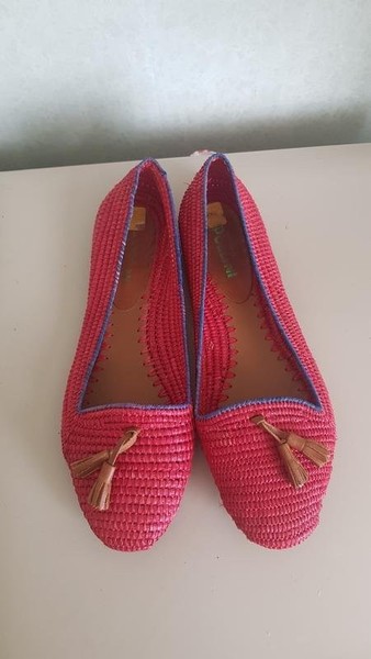 Women Studio Pollini Heels Red Textile 39