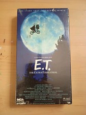 VTG ET the Extra Terrestrial VHS 1982 MCA Green Tape Sealed Brand New Spielberg