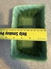 Judy Of California Pottery Artichoke Green Drip Glaze RECTANGLE Planter D-6 — photo 8