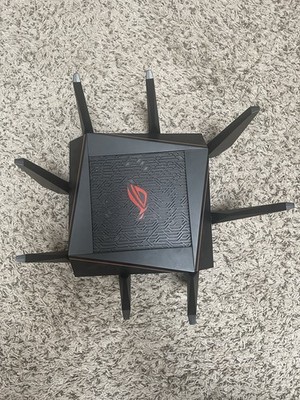 ASUS ROG Rapture GT-AC5300 WIFI Extreme Gaming Router W/ Power Adapter Bundle