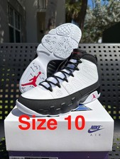 Size 10 Nike Air Jordan 9 Retro OG Space Jam White Black IX6179-100 IN HAND SHIP