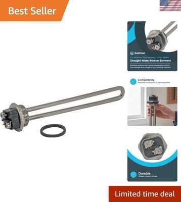 Efficient 120V x 1500W Electric Water Heater Element - Durable Copper Sheath