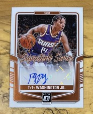 2024-25 Donruss Optic NBA Signature Series Autograph TyTy Washington Jr AUTO