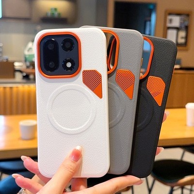 For OnePlus 15, Luxury New Style Phone Case Hybrid Armor Leather Magnetic Cover