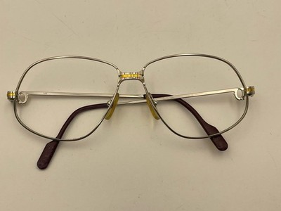 Cartier PANTHERE vergoldete   BRILLE Rahmen 80/90 er.Jahre  Unisex  (k441)