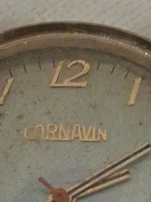 Watch CORNAVIN Gold Plated USSR 17 Jewels