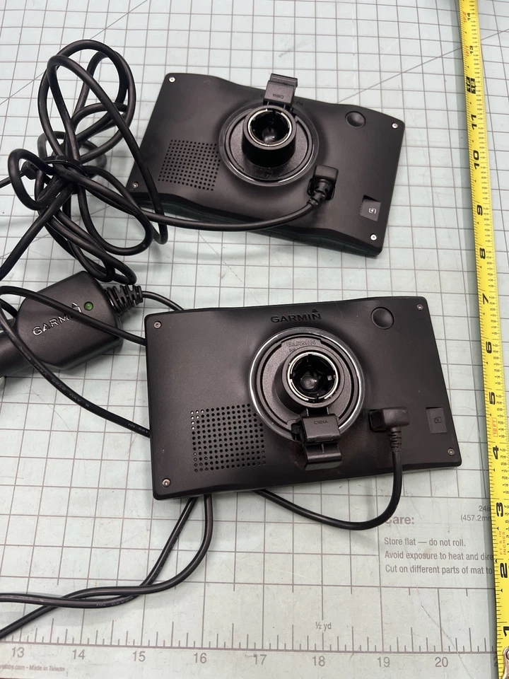 Garmin 145-01615-11 GPS Navigation System Touchscreen  Tested Works Set Of 2 - Image 3 of 3