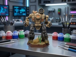 Battletech Summoner / Thor Pro Painted, Clan Wolf Beta Galaxy