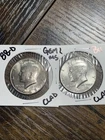 1988 P&D Kennedy Half Dollar Uncirculated Coins