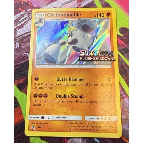 Crabominable Sun And Moon Stamped Promo SM47
