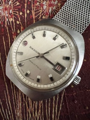 RADO Marco Polo Automatic Stainless Steel Mens Vintage Dress Watch from Japan