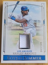 2024 Panini Boys of Summer Pastime Materials 47/149 Hanley Ramirez #PM-HR