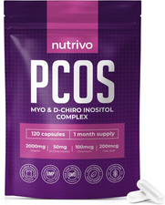Myo Inositol & D Chiro Inositol - 120 Capsules | PCOS Supplement