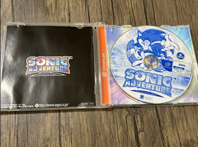 Sonic Adventure DC Sega Dreamcast NTSC-J JAPAN 1998 Platformer Game Complete