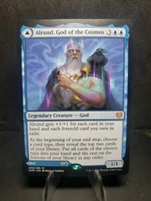 MTG Alrund, God of the Cosmos  Hakka Whispering Raven  - Kaldheim #040