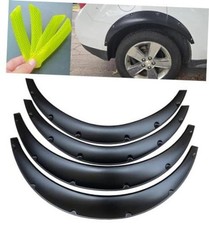 2  Universal Car Fender Flares - 4-Piece Set Flexible PP Matte 83CM 89CM
