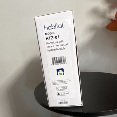 Habitat HTZ-01 Smart WiFi Thermostat System Module White HomeLink MPN HTZ-01
