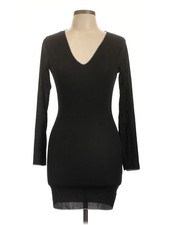 PrettyLittleThing Women Black Cocktail Dress 10