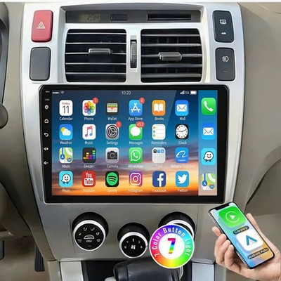 10'' Für Hyundai Tucson JM 2004-10 Android Auto Apple CarPlay Autoradio Bluetooth