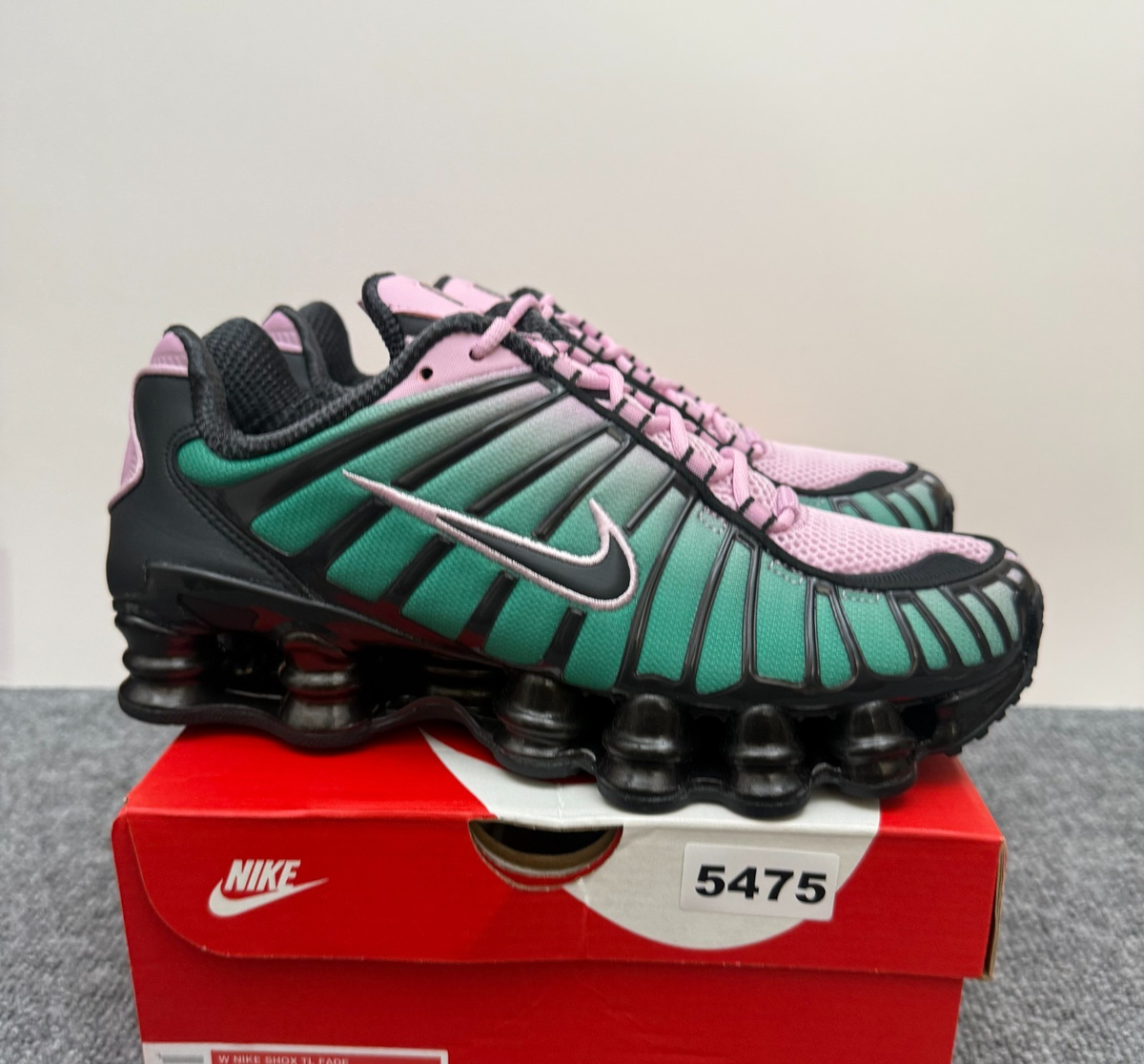 Nike Shox TL Fade Light Artic Pink/Off Noir/Neptune Green IH1336