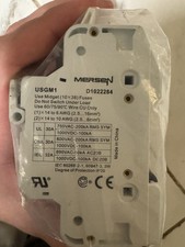 12pk USGM1 D1022284 Fuse Holder 30A 750VAC 1000VDC 10x38 Midget DIN Rail NEW 