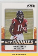 2011 Score Hot Rookies Julio Jones #17 READ f0v