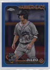 2024 Topps Pro Debut Chrome Blue Refractor /150 Jake Deleo #PDC-123 1f5h