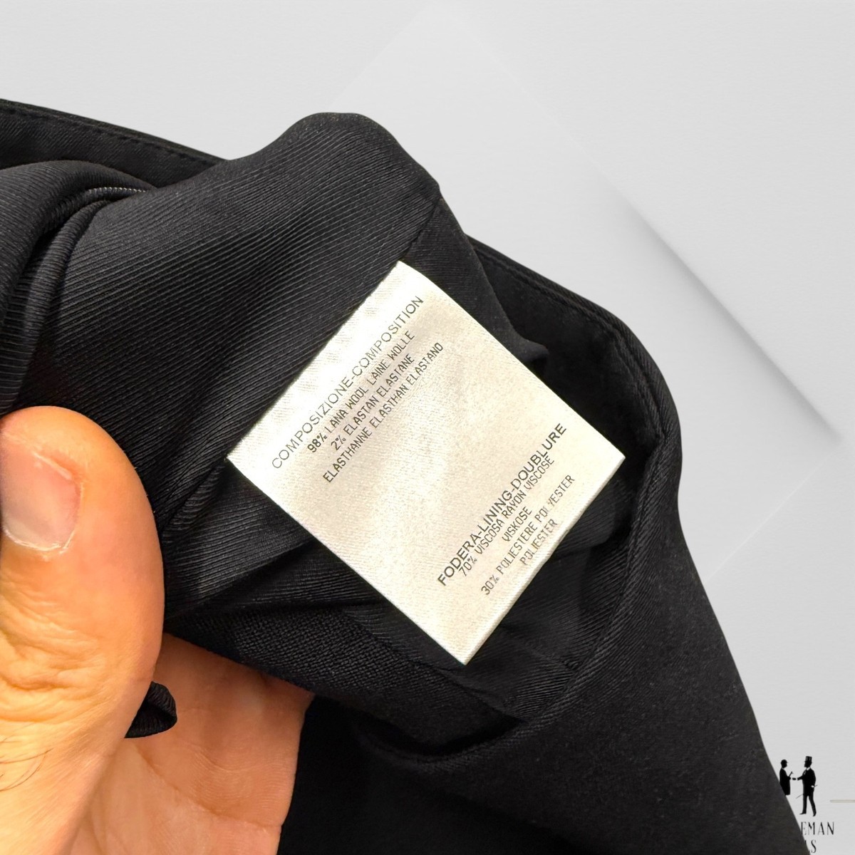 GUCCI Gucci High Waist Black A line Skirt IT38 AU 6 Cotton Blend Made In Italy View 3