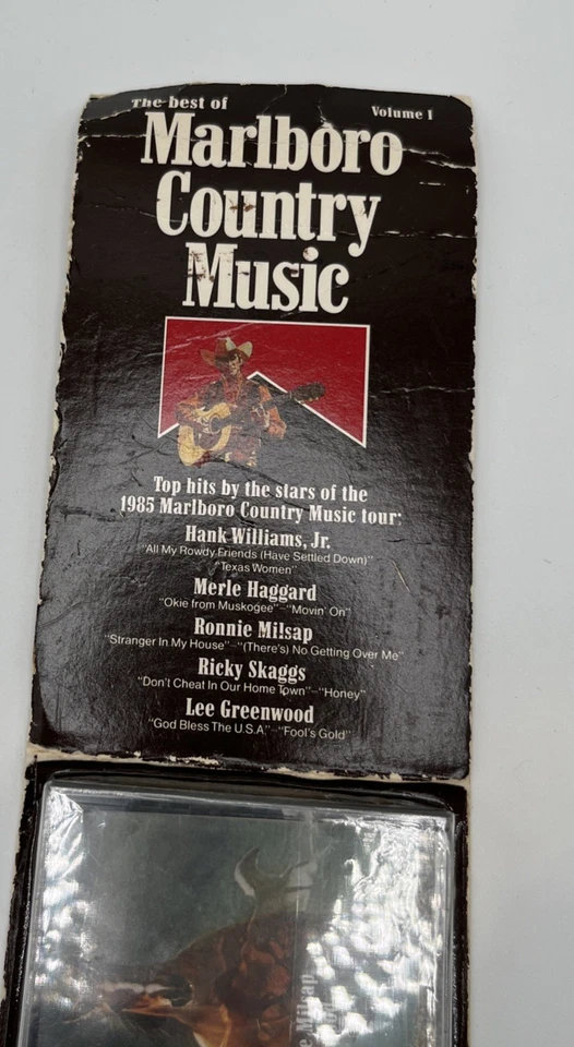 The Best of Marlboro Country Music Vol 1 Cassette Tape 1985 - Image 3 of 4