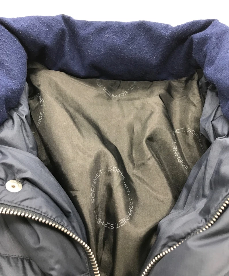 SOPHNET. Down jacket Size: L Navy SOPH-091041 Men - Image 4 of 4