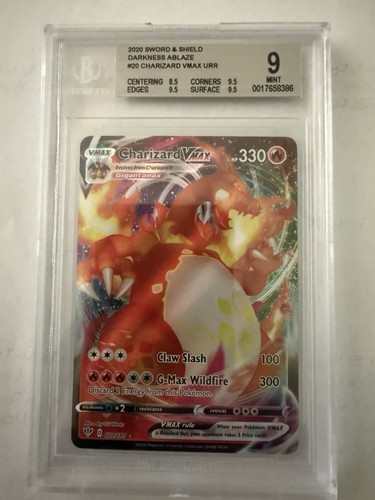 Charizard VMAX graded BGS 9 for sale on eBay