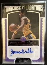 2017-18 Panini Cornerstones Jamaal Wilkes Franchise Foundations Signatures #/159