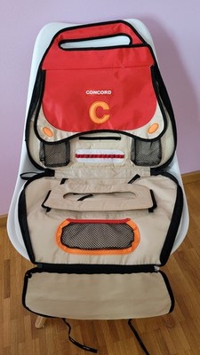  Concord  2 Autositztaschen*RÜCKENLEHNENTASCHE*SCHUTZ  Zwillinge 
