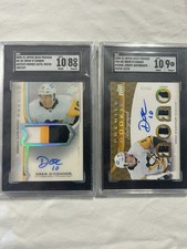 Drew O'Connor 20/21 Upper Deck Premier Rookie Auto Patch SCG Lot