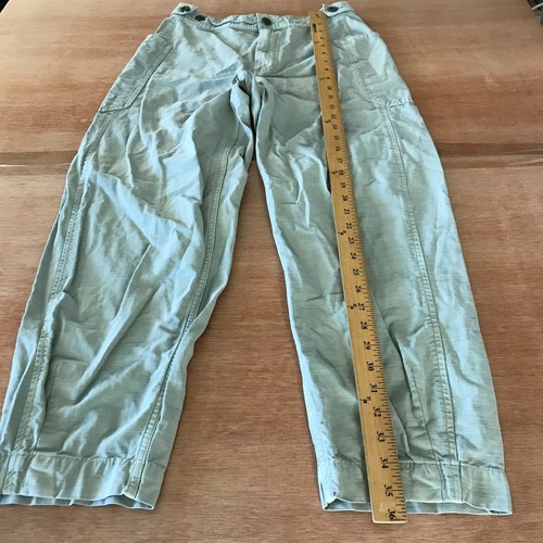Everlane Straight Leg Hose Damen 2 Grün High Rise Pocket Stretch Preppy - Bild 5 von 14