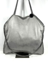 Stella McCartney Falabella Fold-over Tote Shoulder Bag Dark Gray UK 128778