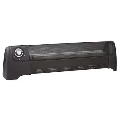 Electric Baseboard Heater, 1500, 120V Ac, 1 Phase, 5118 Btuh, Non-Oscillating,