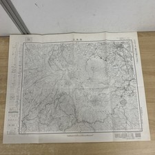 01) Only 1 item! Mt. Kirishima Old Map/Emergency Revised Edition/1:50000