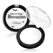 Goth White Foundation Makeup, Face Body Paint High Coverage Cream white