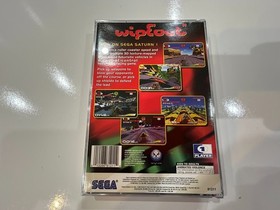 Wipeout (Sega Saturn 1996) CIB Complete w Manual + Reg Card + Foam Tested N MINT