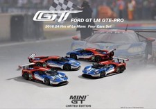 TSM MINI GT 1/64 Ford GT LMGTE Pro 2016 24 Hours of Le Mans Ford Chip Ganassi