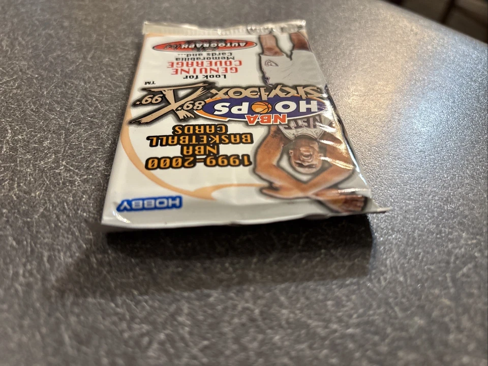 1999-2000 NBA Hoops Skybox 89X99 Sealed Hobby Pack 10 Cards Inserts, autos Rare - Image 4 of 4