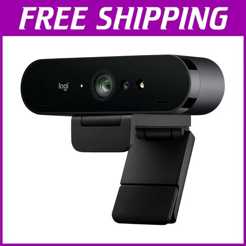 Logitech Brio 4K Webcam for High-Quality Video