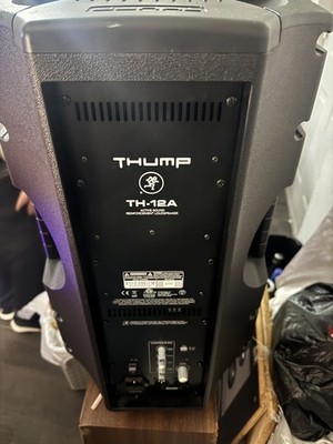 Mackie Thump TH-12A Two-Way Powered Loudspeaker | eBay