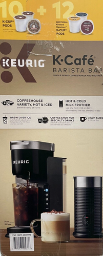 Keurig - K-Caf Barista Bar Single Serve Coffee Maker and Frother - Picture 2 of 4