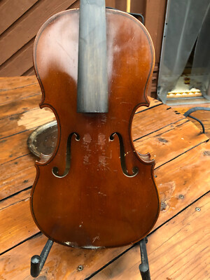 Vintage Violin Full Size 4/4, Labeled Slingerland's, Chicago, IL