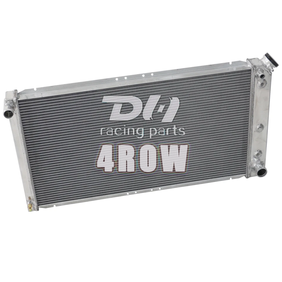 4Row Aluminum Radiator For 1991-1993 Chevy Caprice/Buick Roadmaster 5.0L 5.7L V8 - Изображение 4 из 4