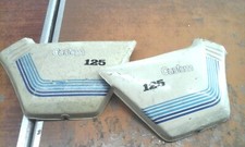 Coppia De Fianchetti Latéraux Moto Beta Custom CC 125 240 Moto D'Époque Vintage