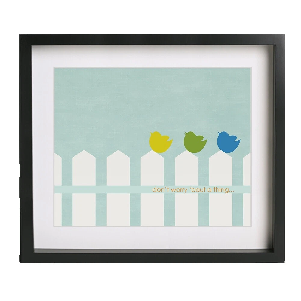 现代主义鸟艺术印刷品